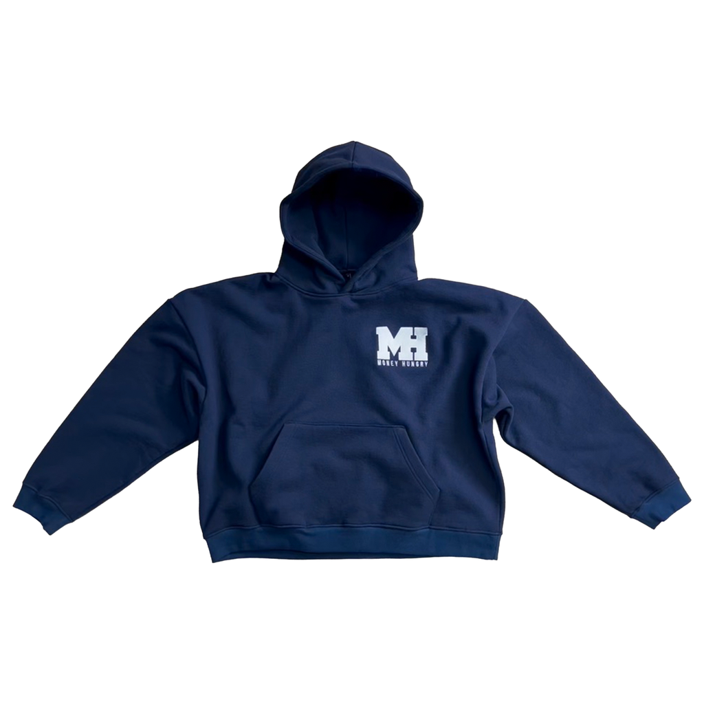 MH 4L  HOODIE YANKEE BLUE